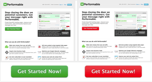 Conversion Rate Optimisation Test